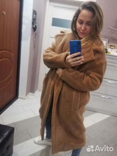 Пальто шуба Чебурашка