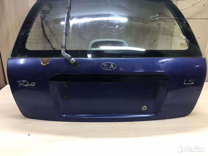 Крышка багажника kia rio 1 универсал