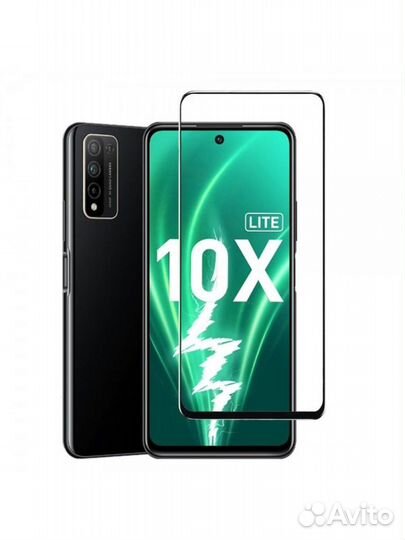 Стекло защитное на Huawei Honor 10X Lite