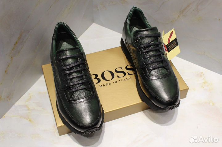 Кроссовки мужские hugo boss