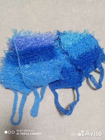 Мочалка ручной работы