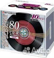Mitsubishi super-AZO Phono-R CD-R audio 80 super