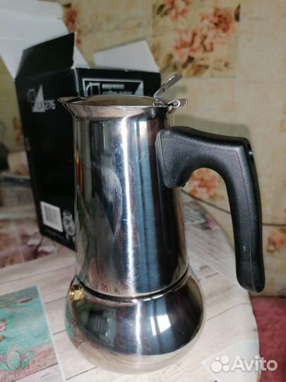 Гейзерная кофеварка новая Zepter