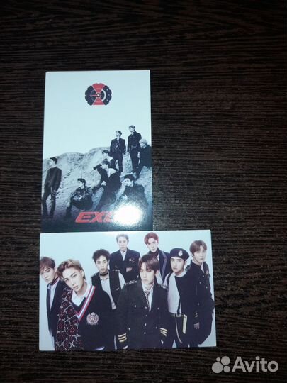 Карты kpop EXO