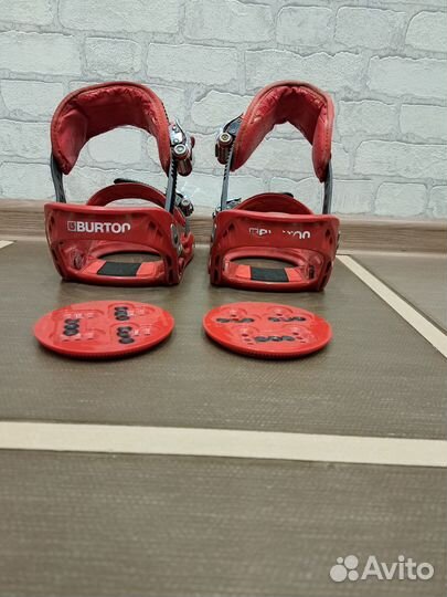 Крепления для сноуборда burton