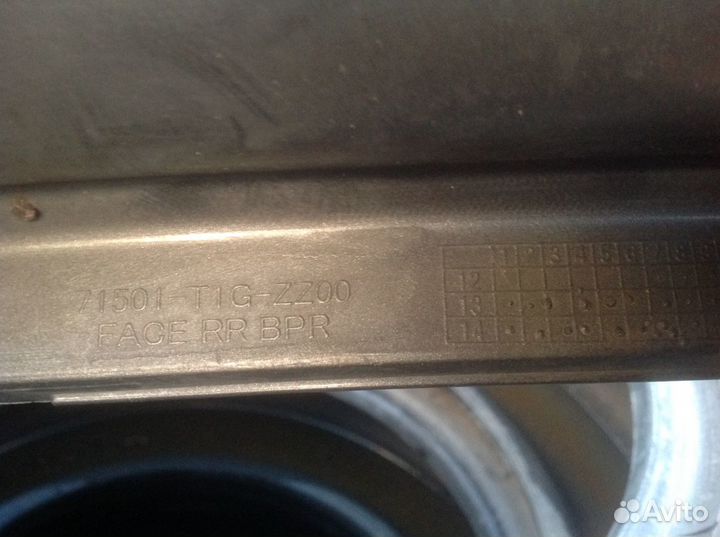 Бампер задний honda CRV 12-15 год