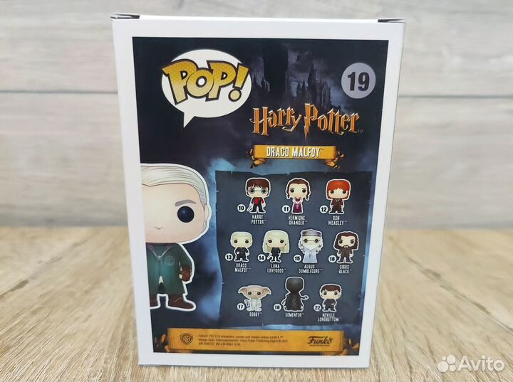 Funko Pop Фанко Поп Драко Малфой №19 Гарри Поттер