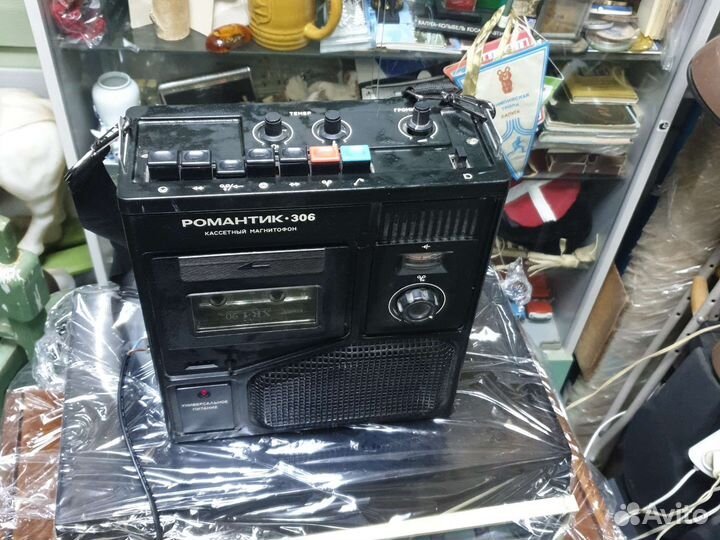 Кассетный магнитофон Романтик 306 СССР