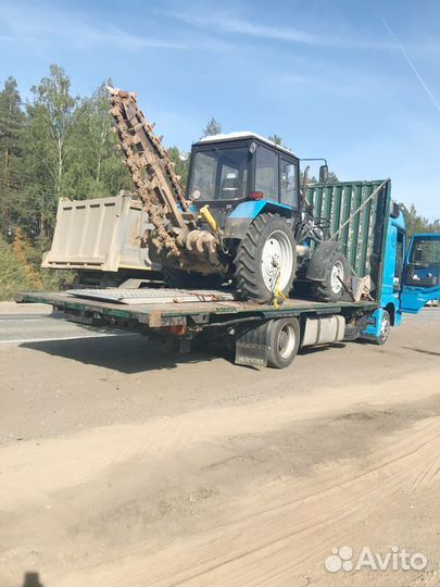 Доставка негабаритных грузов тралом