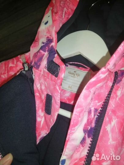 Зимний комбинезон для девочки 86