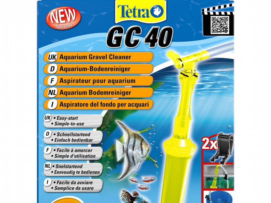 Сифон, грунтоочиститель Tetra GC-40