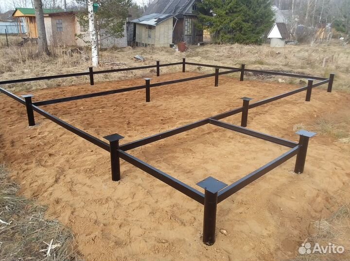 Установка винтовых свай