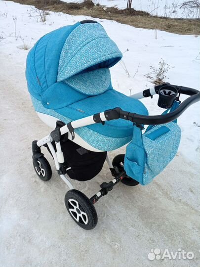 Коляска adamex 3 в 1 gloria