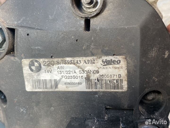 Генератор на бмв 760LI