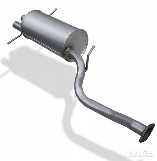 Глушитель Форд-Фокус 1,6-1,8 Мазда, Вольво