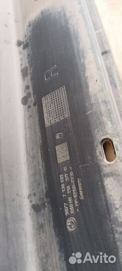 Накладка порога BMW E60 правая