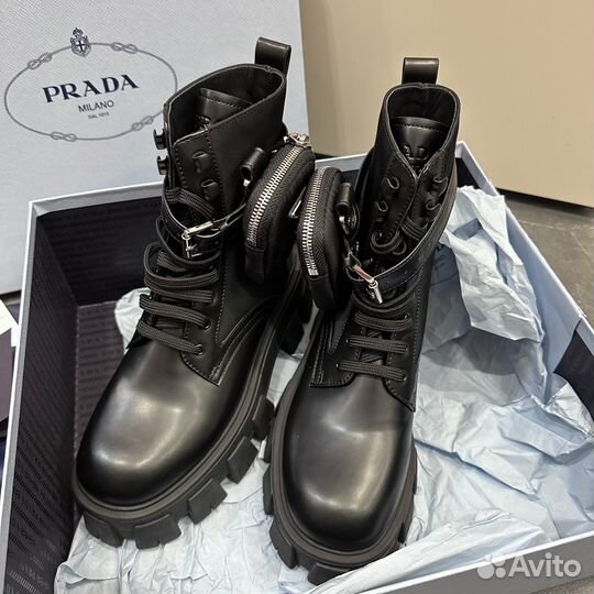 Ботинки Prada Monolith оригинал