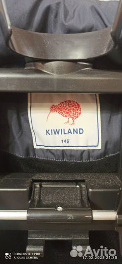 Куртка пуховик для мальчика 146