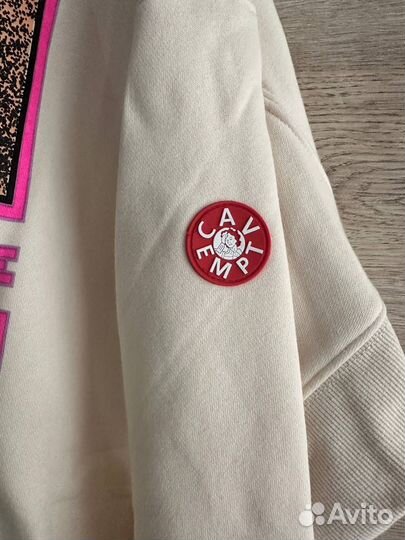 Cav empt свитшот бежевый