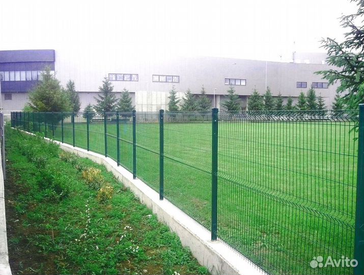 Заборы из 2D сетки под ключ