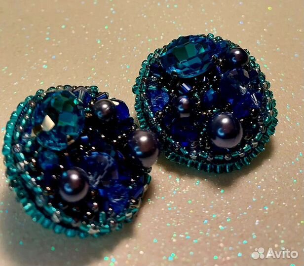 Серьги ручной работы