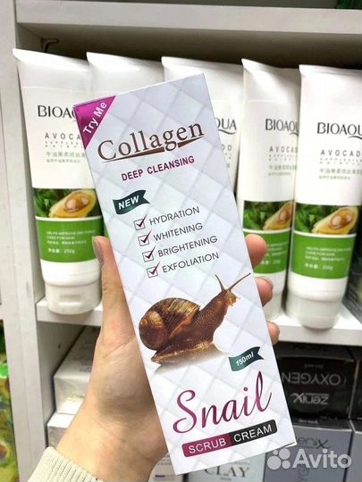 Отшелушивающий пилинг гели для лица и тела