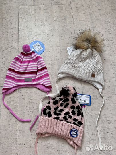 Шапка новая демисезон lassie baby go зимняя