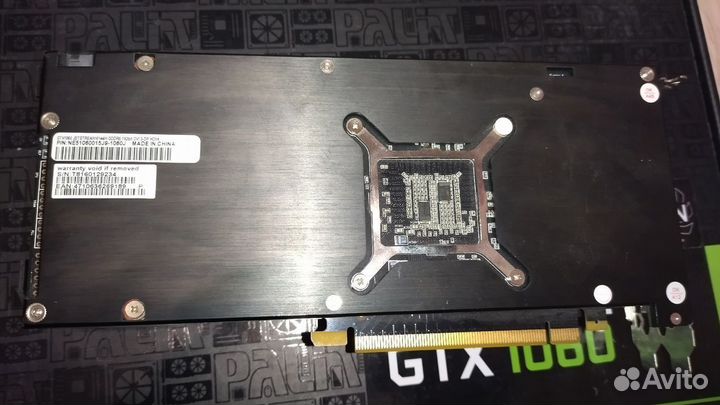 Видеокарта gtx 1060 6gb Palit Jetstream