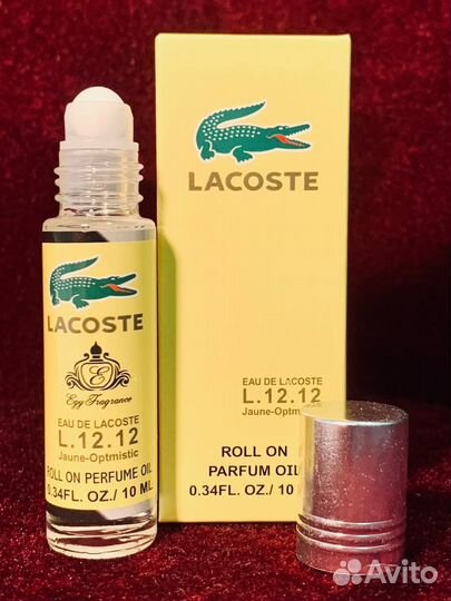 Духи Eau de Lacoste L.12.12 Yellow 10ml