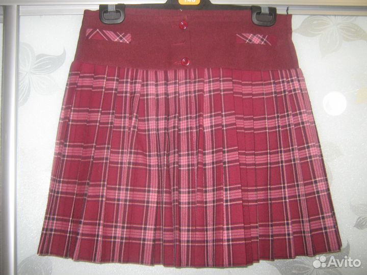 Комплект для школы(жилет и юбка)