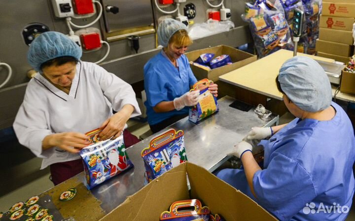 Упаковщик/ца новогодних подарков