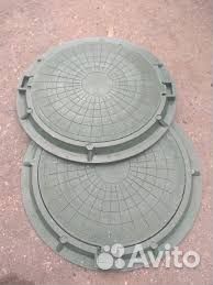 Люк полимерный пластиковый 1 т