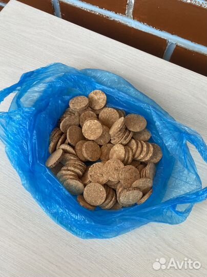 Отшлифованные пробки