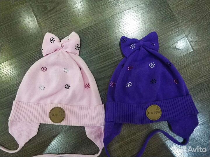 Шапочки на двойню 42-46, 52-54