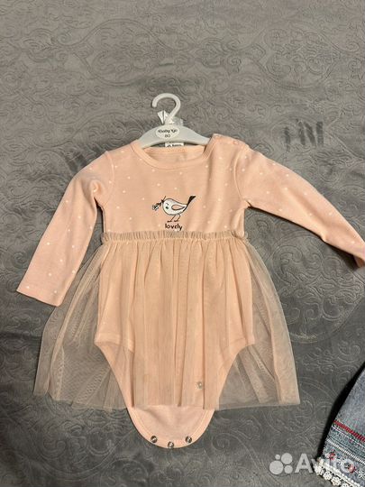 Платье для девочки 74-80