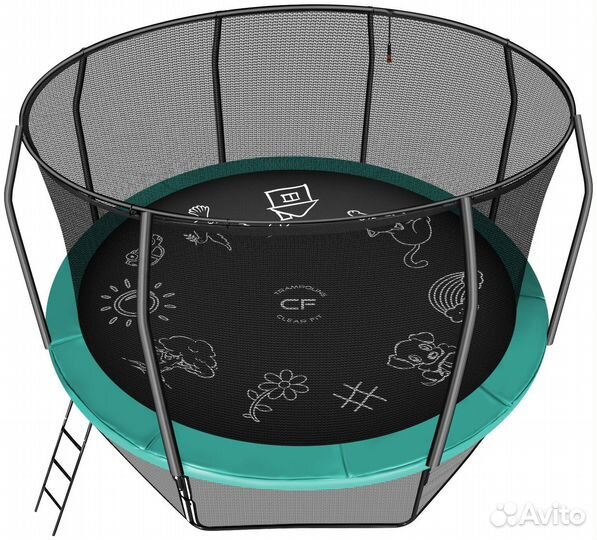 Батут Clear Fit FamilyHop 14ft