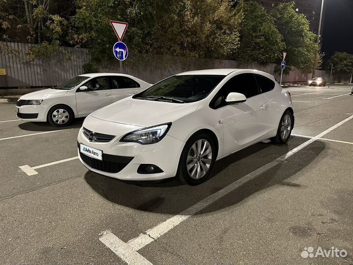 Opel Astra GTC 1.4 AT, 2013, 195 000 км