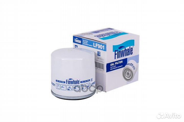 Фильтр масляный toyota 1.4-3.4 82- LF901 Finwhale