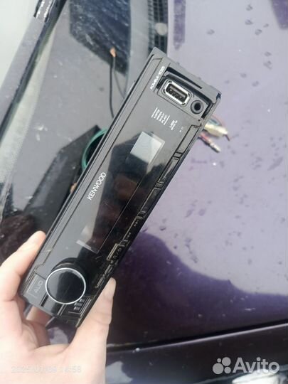 Магнитола kenwood кмм105