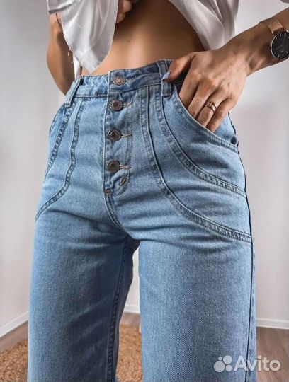 Джинсы женские клеш (30)