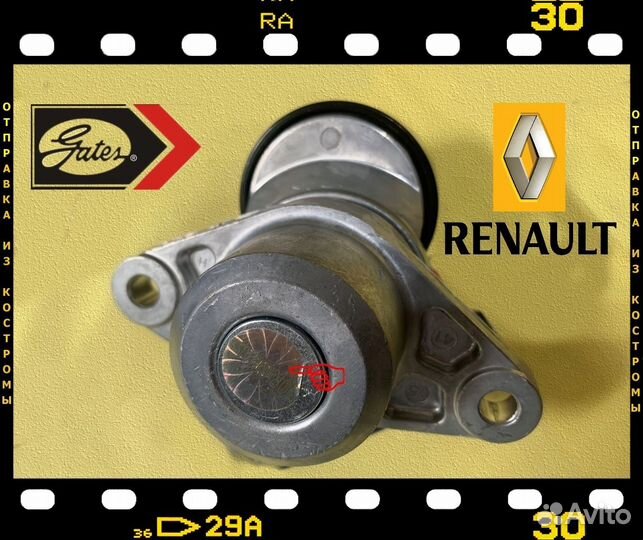 Механизм приводного ремня Renault Largus