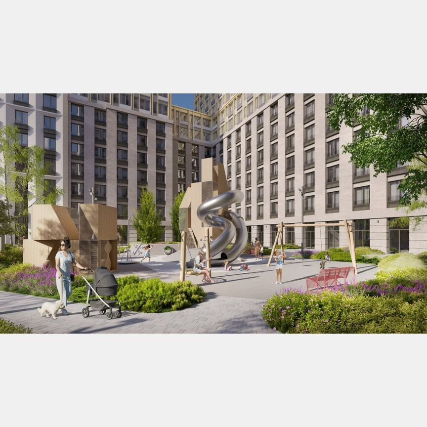 1-к. квартира, 49,4 м², 8/30 эт.