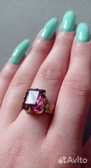 Серебряное кольцо винтаж/кольца СССР