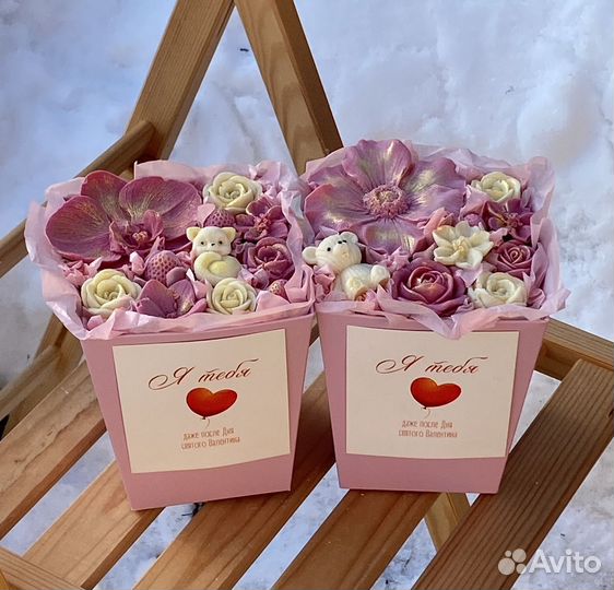 Подарок букет на 14 февраля девушке доставка
