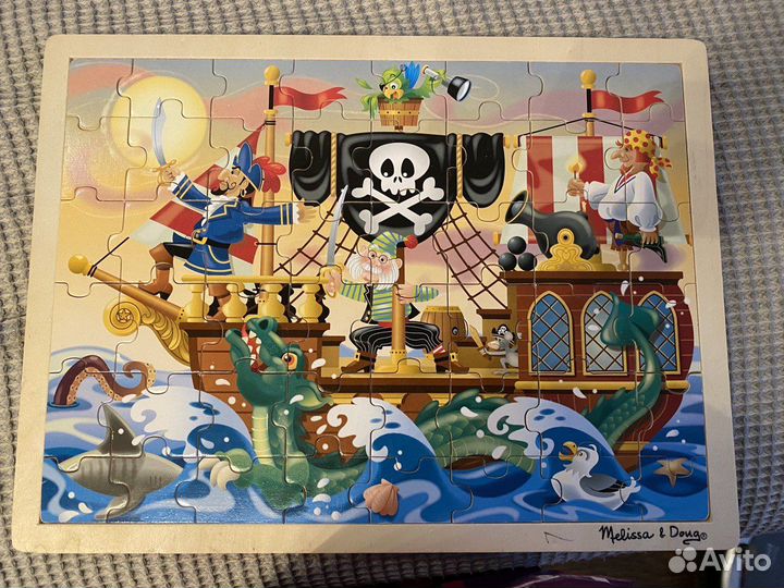 Пазл деревянный Melissa and Doug