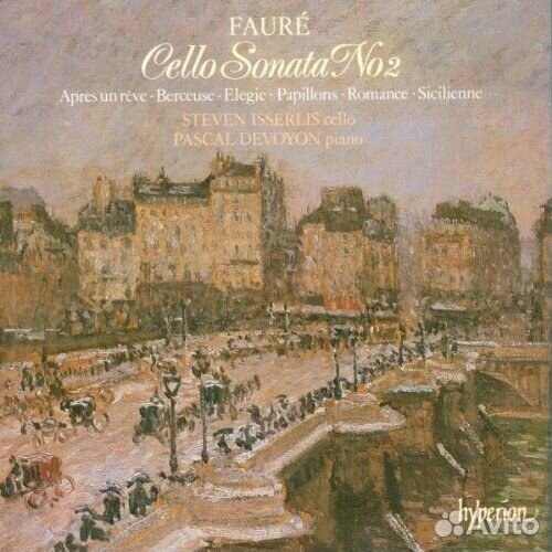 Faure: Cello Sonata 2 (1 CD)