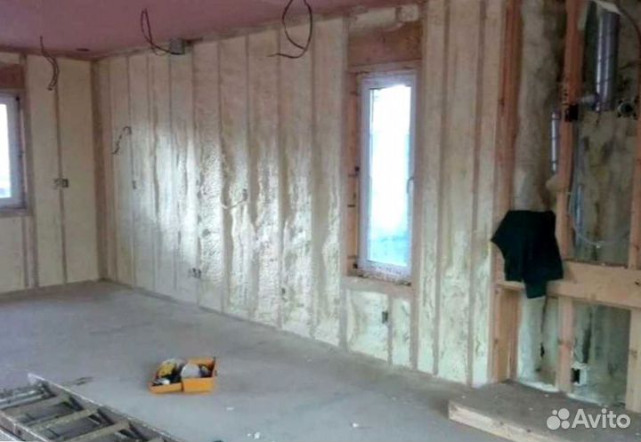 Утепление стен дома пенополиуретаном (ппу)