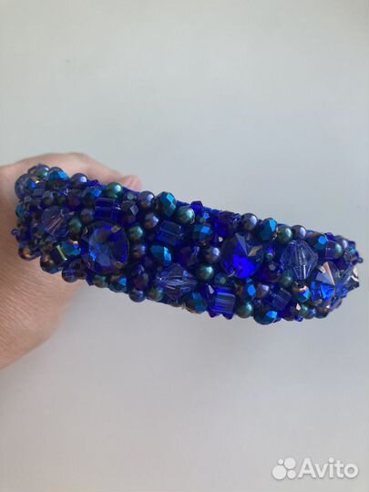 Ободок для волос ручной работы