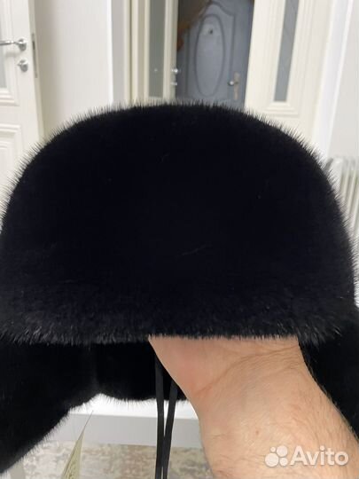 Норковая шапка мужская новая с биркой 59-60 размер