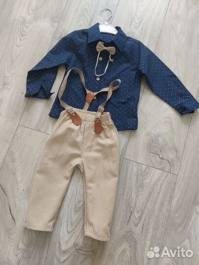 Нарядный костюм для мальчика 80